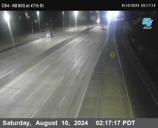 (C094) NB 805 : 47th Street (on ramp)