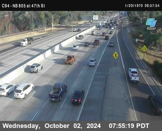 (C094) NB 805 : 47th Street (on ramp)