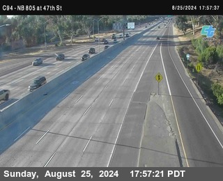 (C094) NB 805 : 47th Street (on ramp)