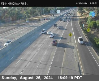 (C094) NB 805 : 47th Street (on ramp)