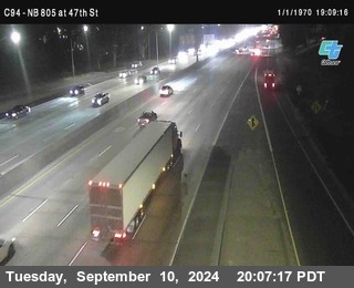 (C094) NB 805 : 47th Street (on ramp)