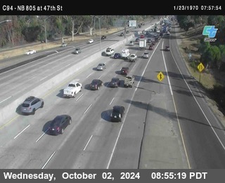 (C094) NB 805 : 47th Street (on ramp)