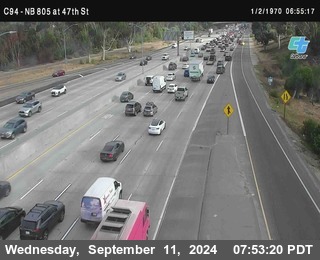 (C094) NB 805 : 47th Street (on ramp)