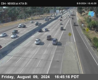 (C094) NB 805 : 47th Street (on ramp)