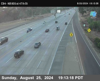 (C094) NB 805 : 47th Street (on ramp)