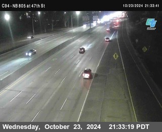 (C094) NB 805 : 47th Street (on ramp)