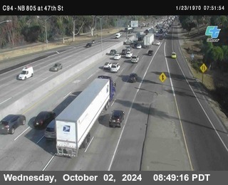 (C094) NB 805 : 47th Street (on ramp)