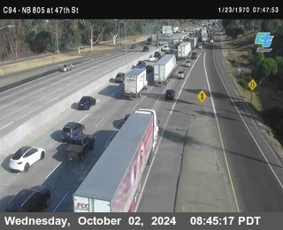 (C094) NB 805 : 47th Street (on ramp)