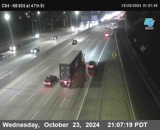 (C094) NB 805 : 47th Street (on ramp)