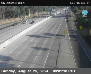 (C094) NB 805 : 47th Street (on ramp)