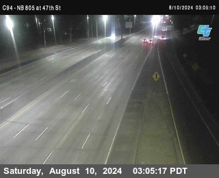 (C094) NB 805 : 47th Street (on ramp)