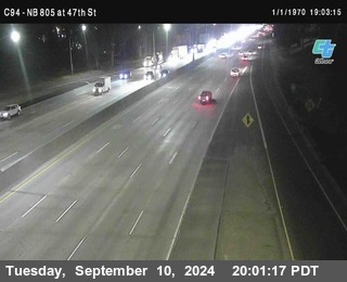 (C094) NB 805 : 47th Street (on ramp)