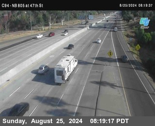 (C094) NB 805 : 47th Street (on ramp)