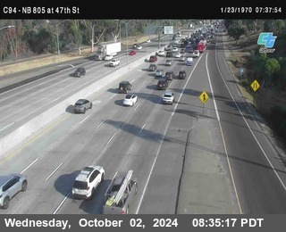 (C094) NB 805 : 47th Street (on ramp)