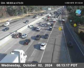 (C094) NB 805 : 47th Street (on ramp)