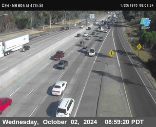 (C094) NB 805 : 47th Street (on ramp)