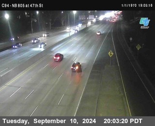 (C094) NB 805 : 47th Street (on ramp)