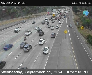 (C094) NB 805 : 47th Street (on ramp)