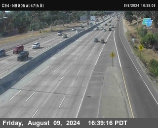 (C094) NB 805 : 47th Street (on ramp)