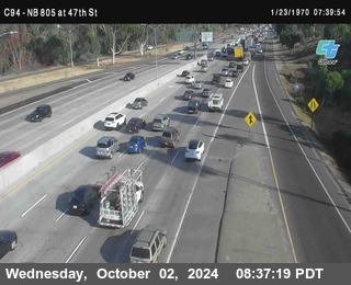 (C094) NB 805 : 47th Street (on ramp)