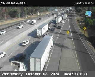 (C094) NB 805 : 47th Street (on ramp)