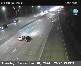 (C094) NB 805 : 47th Street (on ramp)