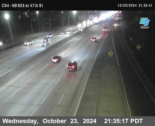 (C094) NB 805 : 47th Street (on ramp)