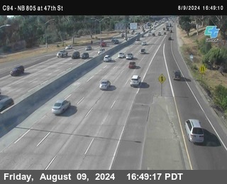 (C094) NB 805 : 47th Street (on ramp)