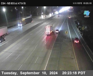 (C094) NB 805 : 47th Street (on ramp)