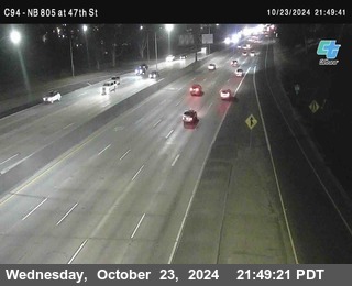 (C094) NB 805 : 47th Street (on ramp)