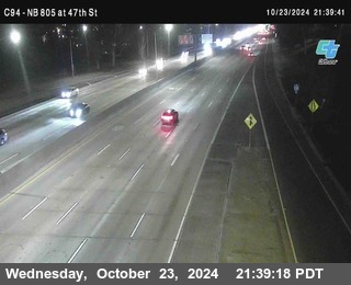 (C094) NB 805 : 47th Street (on ramp)