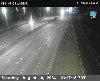 (C094) NB 805 : 47th Street (on ramp)