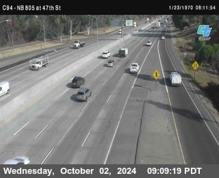 (C094) NB 805 : 47th Street (on ramp)