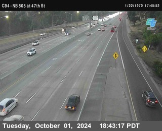 (C094) NB 805 : 47th Street (on ramp)