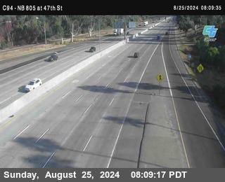 (C094) NB 805 : 47th Street (on ramp)