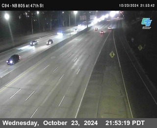 (C094) NB 805 : 47th Street (on ramp)