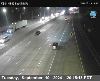 (C094) NB 805 : 47th Street (on ramp)