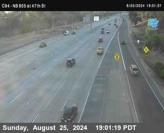 (C094) NB 805 : 47th Street (on ramp)