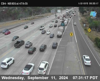 (C094) NB 805 : 47th Street (on ramp)