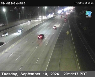 (C094) NB 805 : 47th Street (on ramp)