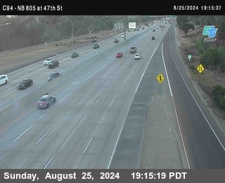 (C094) NB 805 : 47th Street (on ramp)