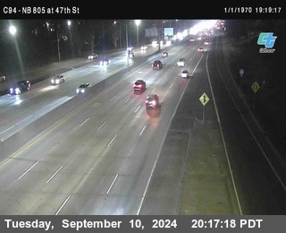 (C094) NB 805 : 47th Street (on ramp)