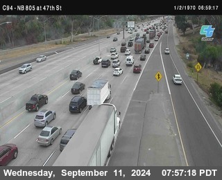 (C094) NB 805 : 47th Street (on ramp)