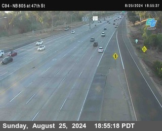 (C094) NB 805 : 47th Street (on ramp)