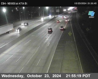 (C094) NB 805 : 47th Street (on ramp)