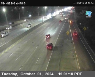 (C094) NB 805 : 47th Street (on ramp)