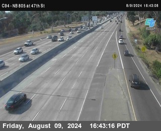 (C094) NB 805 : 47th Street (on ramp)