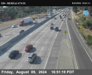 (C094) NB 805 : 47th Street (on ramp)