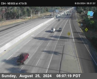 (C094) NB 805 : 47th Street (on ramp)