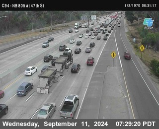 (C094) NB 805 : 47th Street (on ramp)